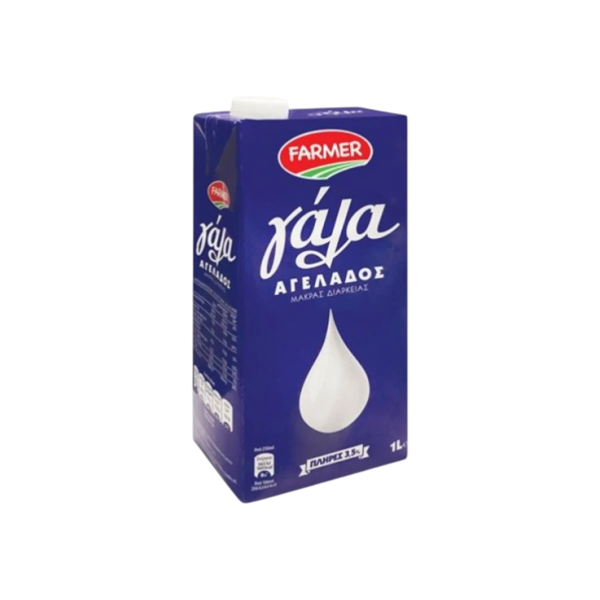 Γάλα Μ/Δ Farmer 3.5% Λιπ 1λτ