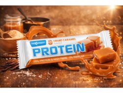 MAXSPORT Protein Bar γεύση Καραμέλα 24τεμ/κιβ 60gr