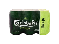 CARLSBERG  ΚΟΥΤΙ 330ml (4+2)
