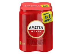 AMSTEL ΚΟΥΤΙ 500ml (3+1)