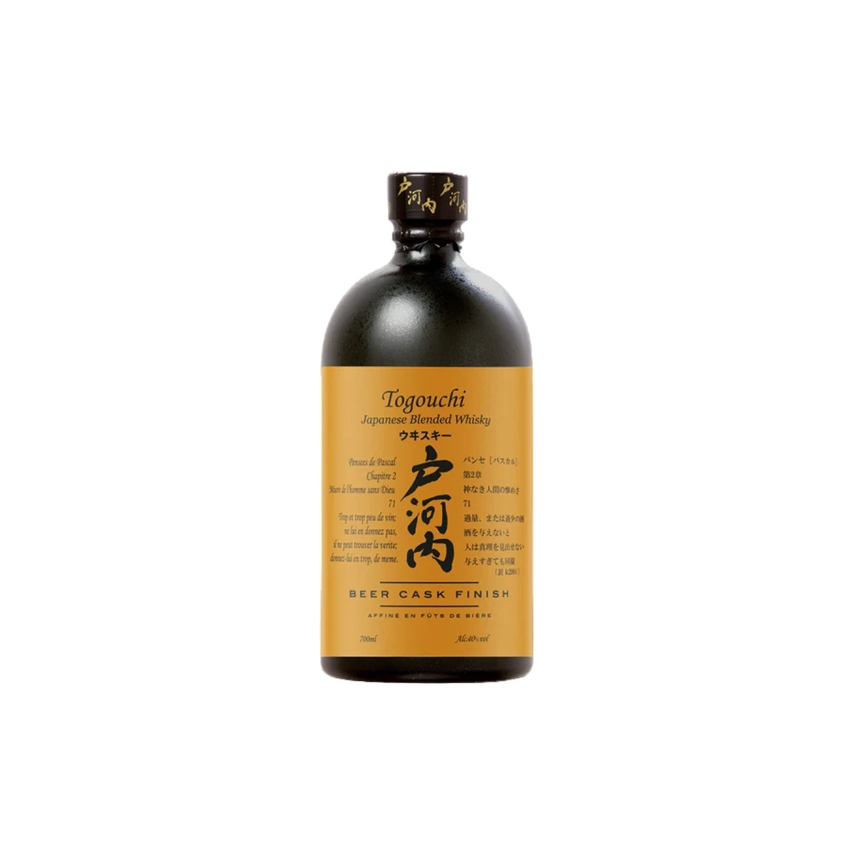 W/Y TOGOUCHI BEER CASK FINISH (40%) 700ml