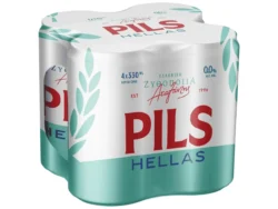 PILS HELLAS 0% ΚΟΥΤΙ 330ml (4pack)