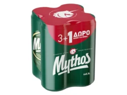 MYTHOS ΚΟΥΤΙ 500ml (3+1)