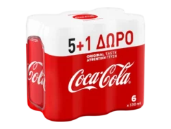 COCA COLA ΚΟΥΤΙ 330ml (5+1)
