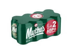 MYTHOS ΚΟΥΤΙ 330ml (6+2)