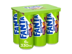 FANTA EXOTIC  ΚΟΥΤΙ ZERO (6pack) 330ml