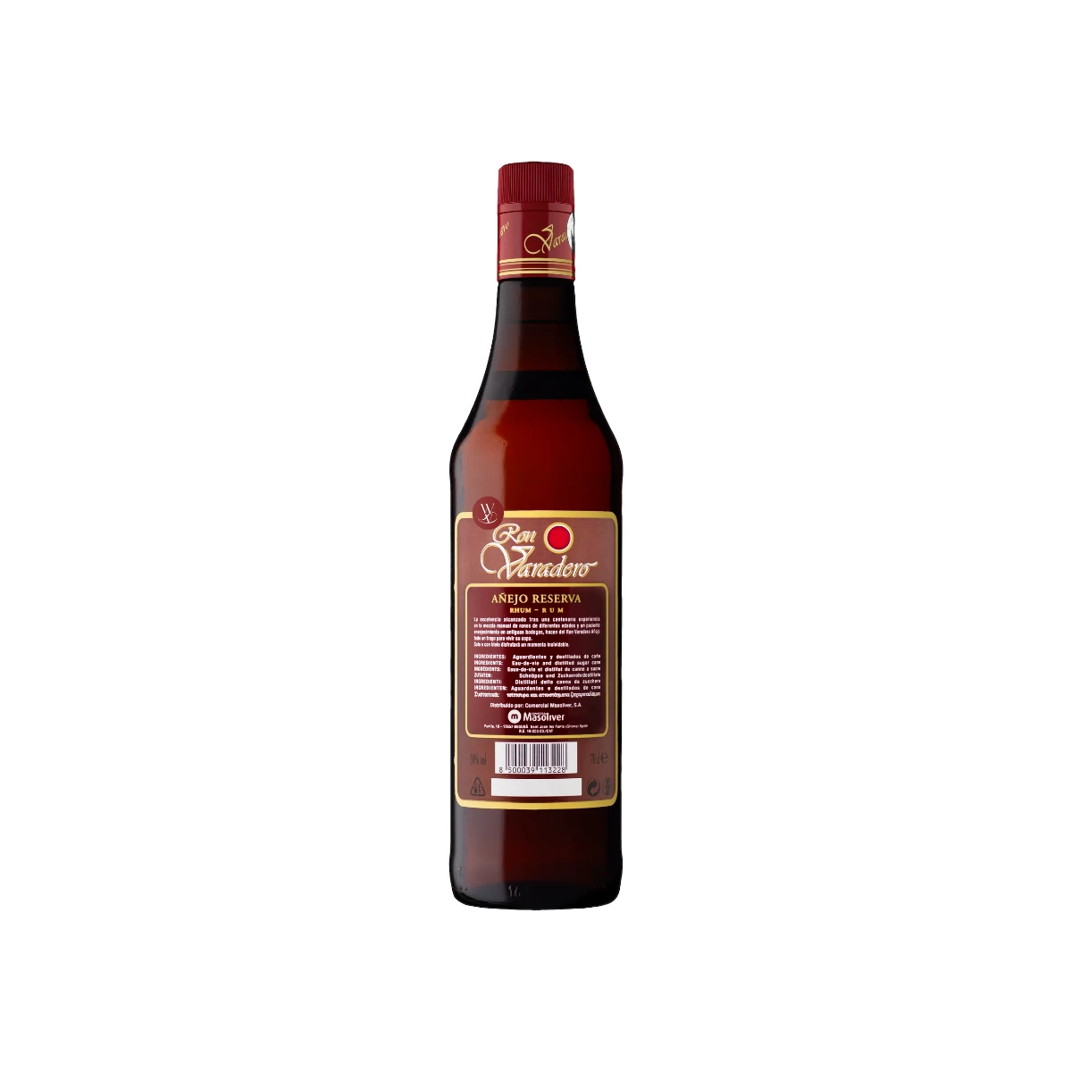 RUM RON VARADERO ANEJO RESERVA (38%) 700ml