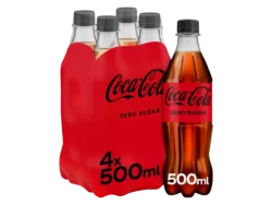 COCA COLA ZERO PET (4pack) 500ml