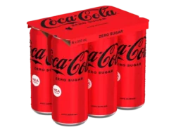 COCA COLA ZERO ΚΟΥΤΙ (6pack) 330ml