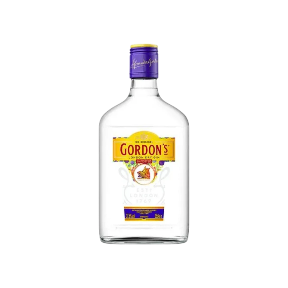 GIN GORDON'S (37.5%) 350ml